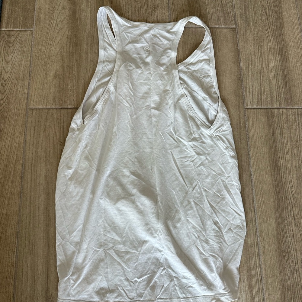 Lululemon White Tank Top
